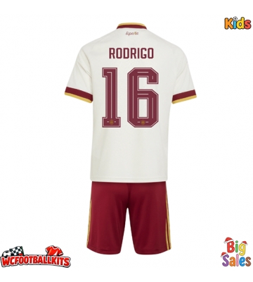 Spain Rodri Hernandez #16 Replica Away Stadium Kit for Kids World Cup 2026 Short Sleeve (+ pants)